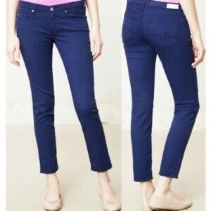 Adriano Goldschmeid AG The Stevie Blue Ankle Crop Pant 28